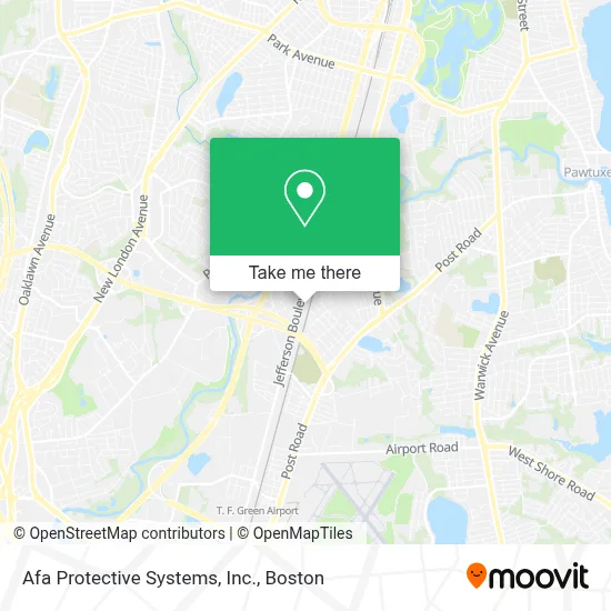 Afa Protective Systems, Inc. map