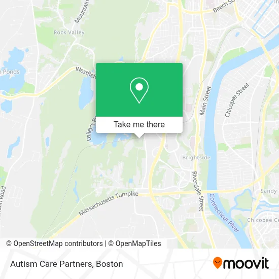Autism Care Partners map