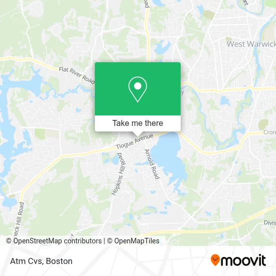 Atm Cvs map