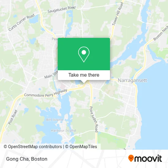 Gong Cha map