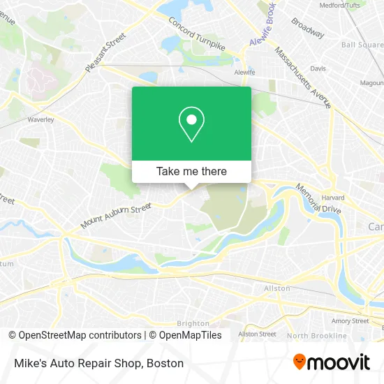 Mike's Auto Repair Shop map