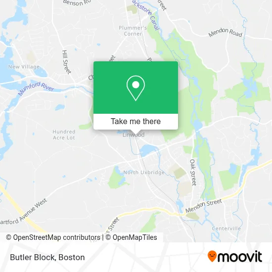 Butler Block map