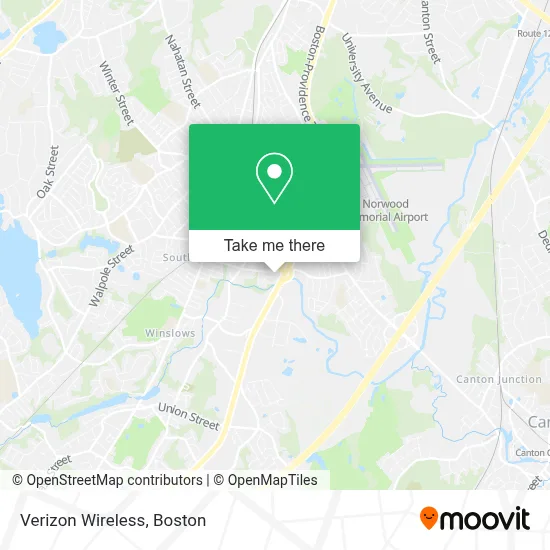 Verizon Wireless map