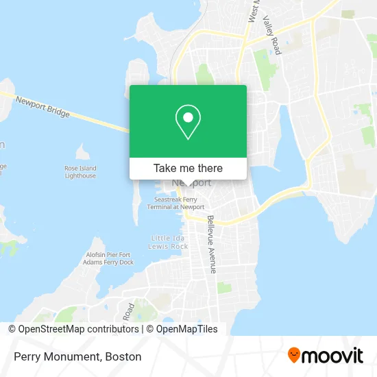 Perry Monument map