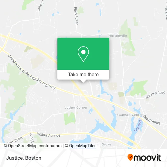 Justice map