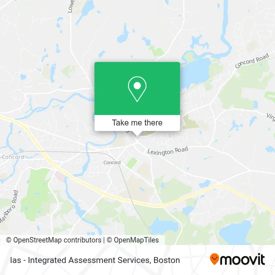 Ias - Integrated Assessment Services map