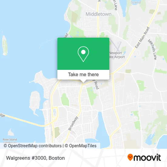 Walgreens #3000 map
