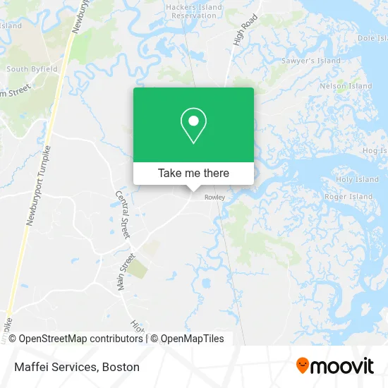 Maffei Services map