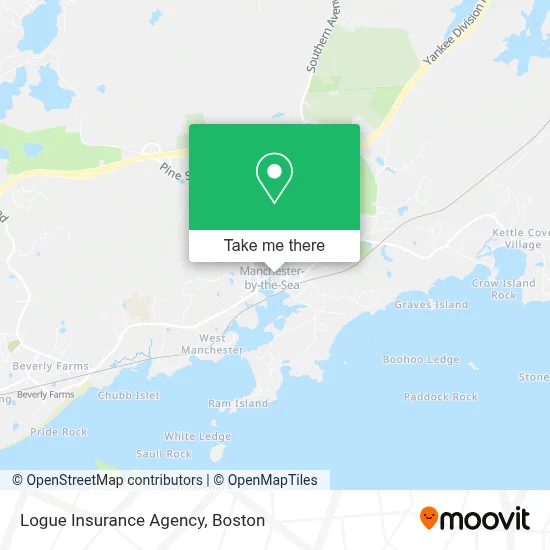 Logue Insurance Agency map