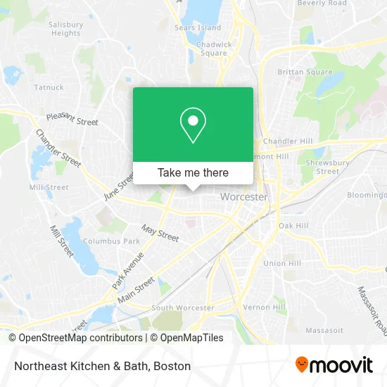 Northeast Kitchen & Bath map