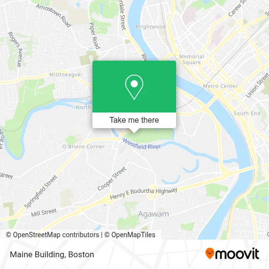 Maine Building map