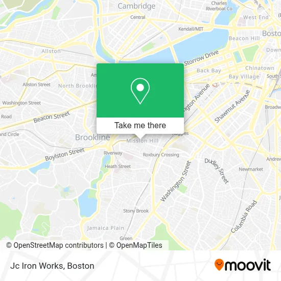 Jc Iron Works map