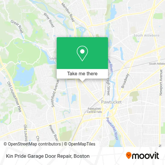 Kin Pride Garage Door Repair map