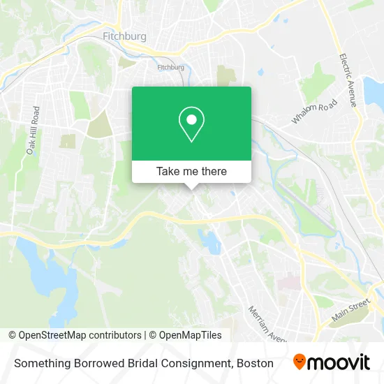 Something Borrowed Bridal Consignment map