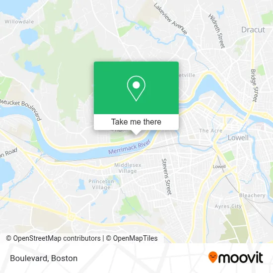 Boulevard map