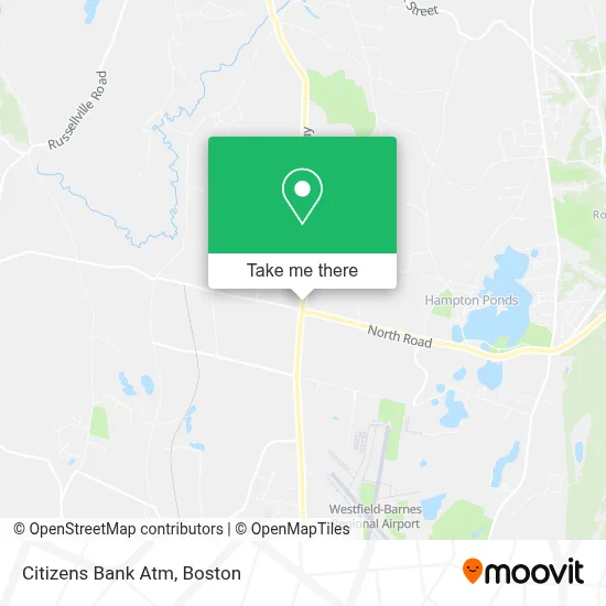 Citizens Bank Atm map