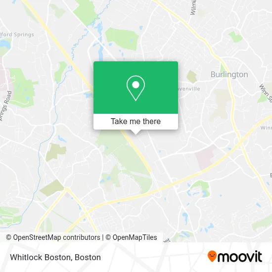 Whitlock Boston map