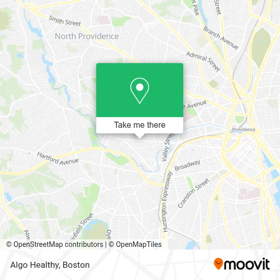 Algo Healthy map