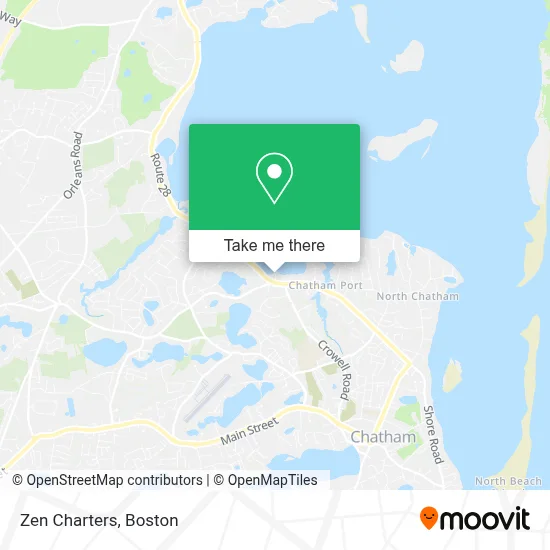 Zen Charters map