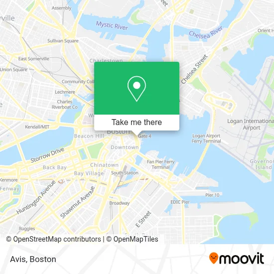 Avis map