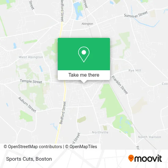 Sports Cuts map