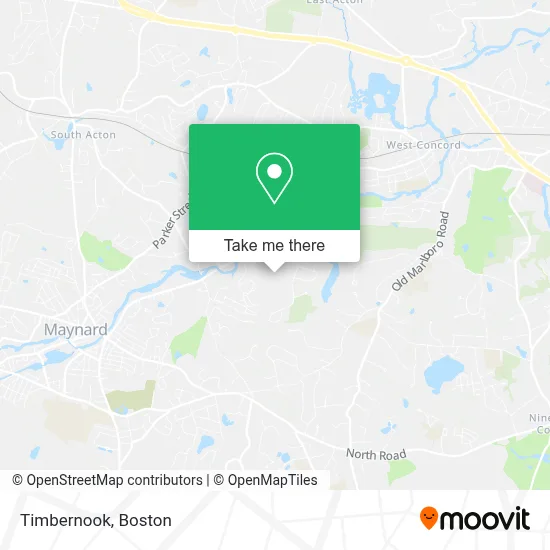Timbernook map
