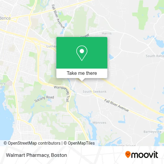 Walmart Pharmacy map
