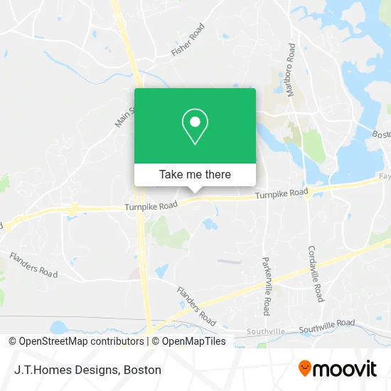 J.T.Homes Designs map