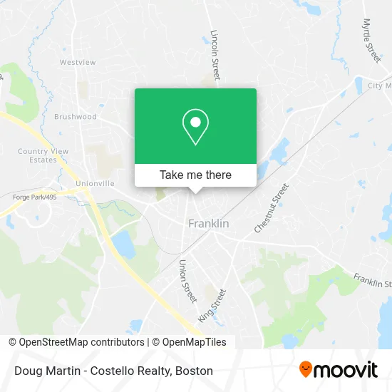 Doug Martin - Costello Realty map