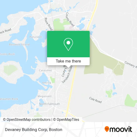 Devaney Building Corp map