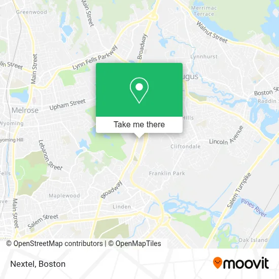 Nextel map