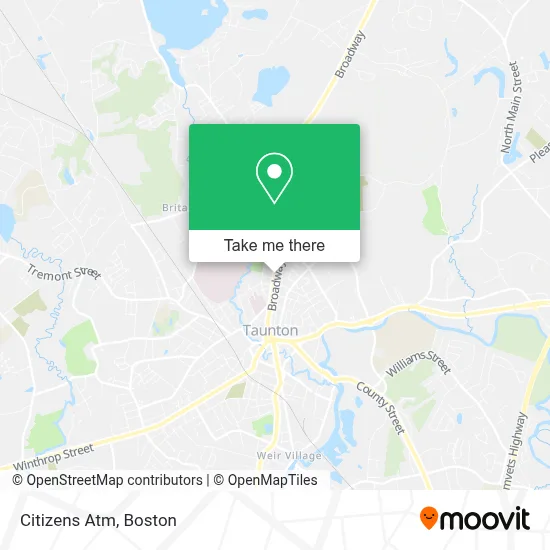Citizens Atm map