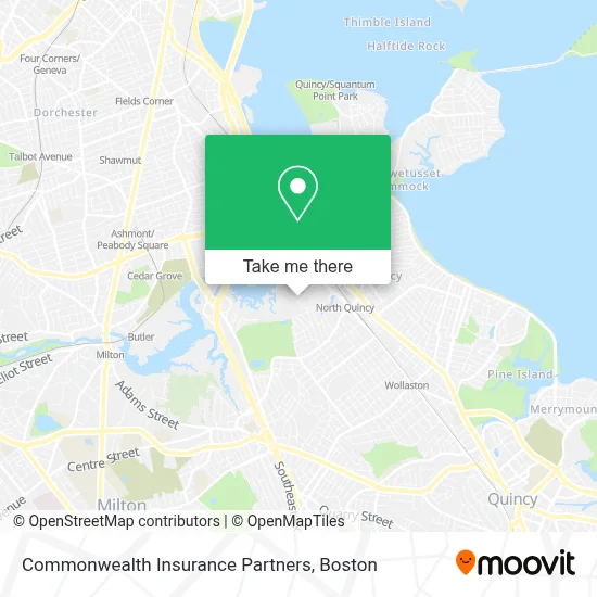 Commonwealth Insurance Partners map