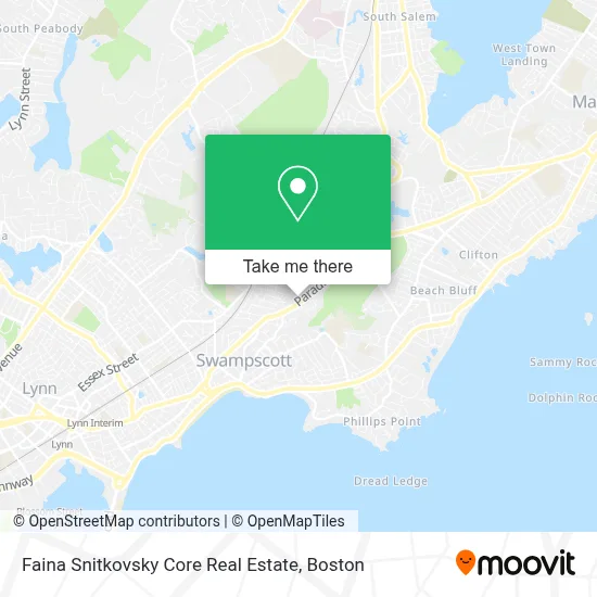 Faina Snitkovsky Core Real Estate map