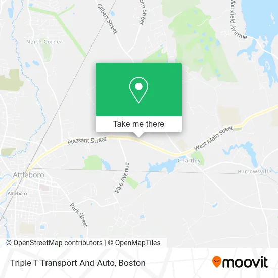 Triple T Transport And Auto map