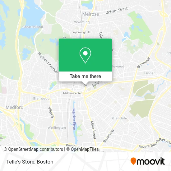 Telle's Store map