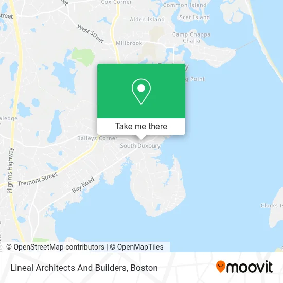 Lineal Architects And Builders map