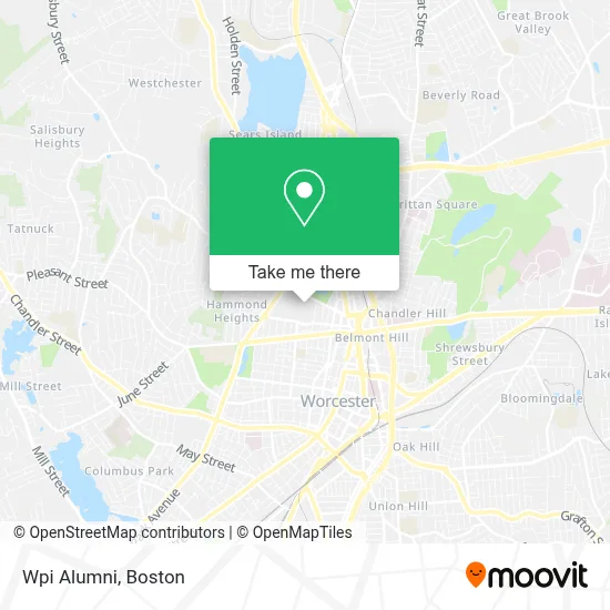 Wpi Alumni map