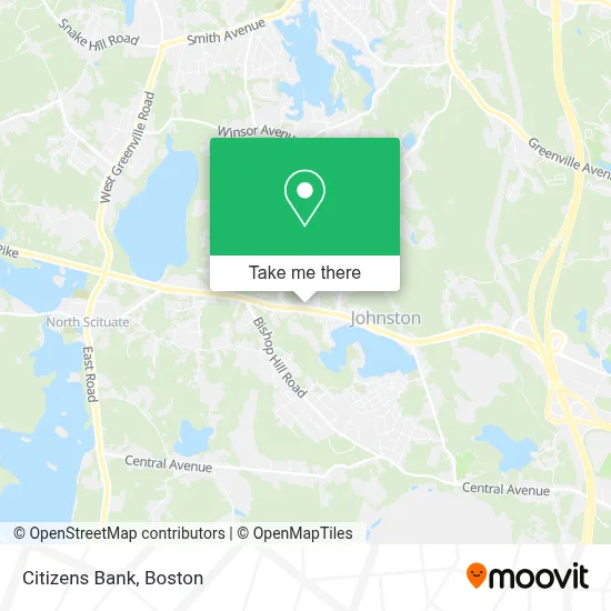 Citizens Bank map