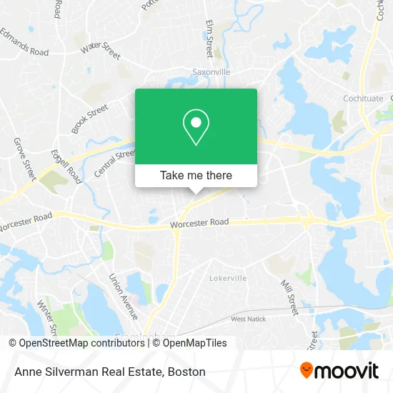 Anne Silverman Real Estate map