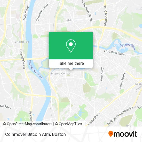 Coinmover Bitcoin Atm map
