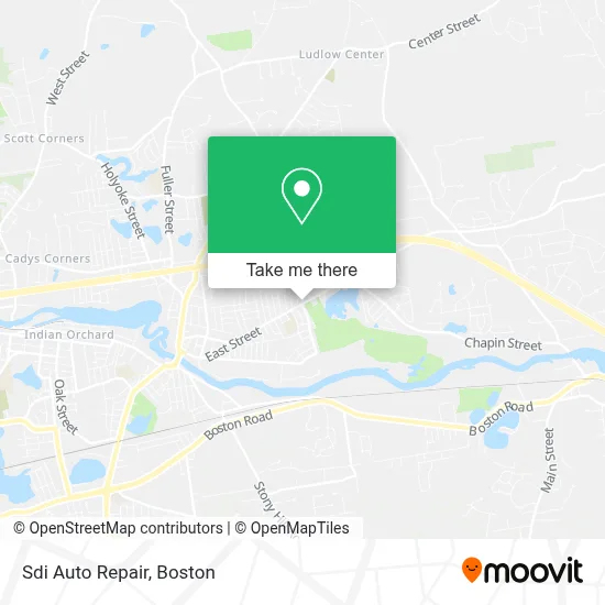 Sdi Auto Repair map