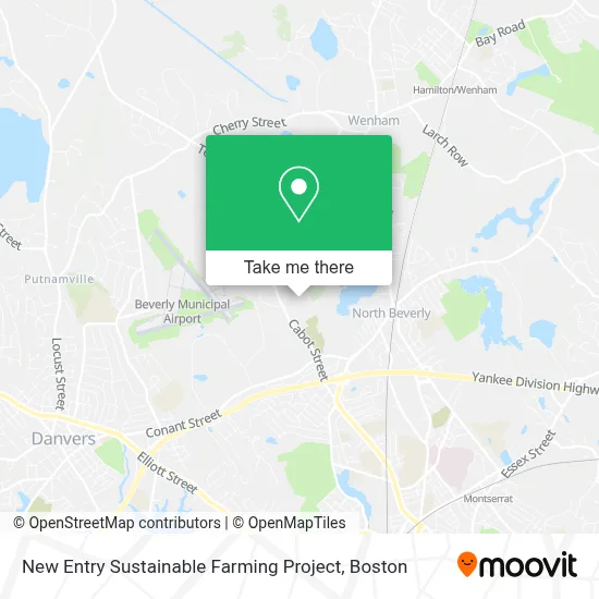 New Entry Sustainable Farming Project map