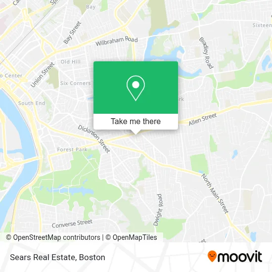 Sears Real Estate map