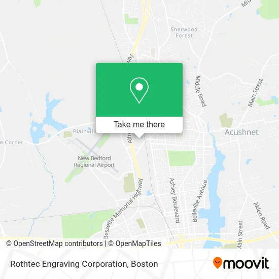 Rothtec Engraving Corporation map