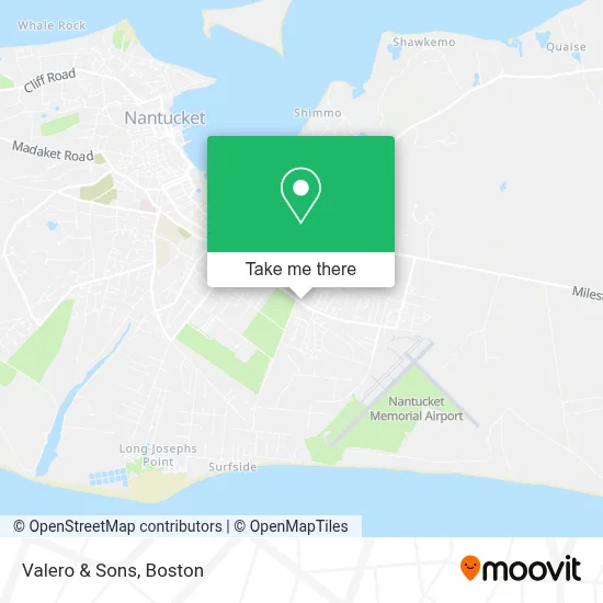Valero & Sons map