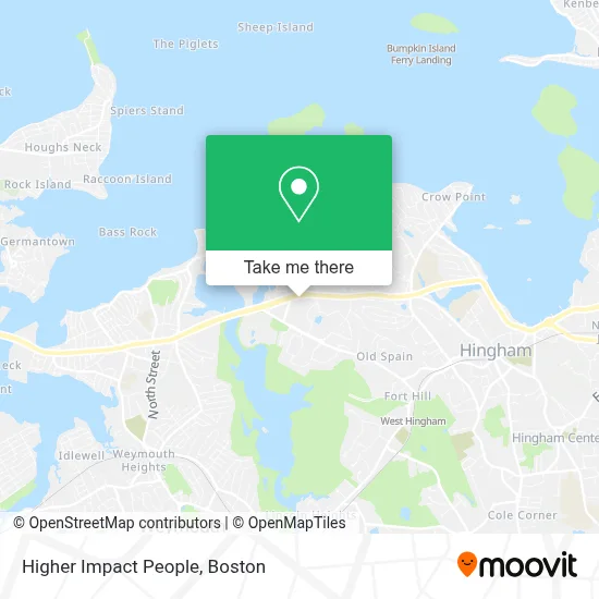 Higher Impact People map
