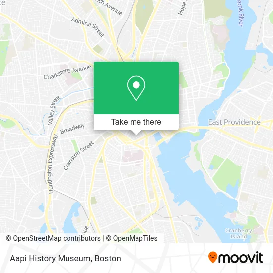 Aapi History Museum map