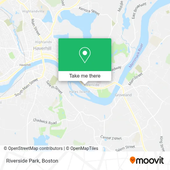 Riverside Park map