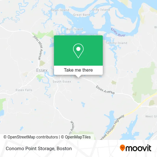 Conomo Point Storage map